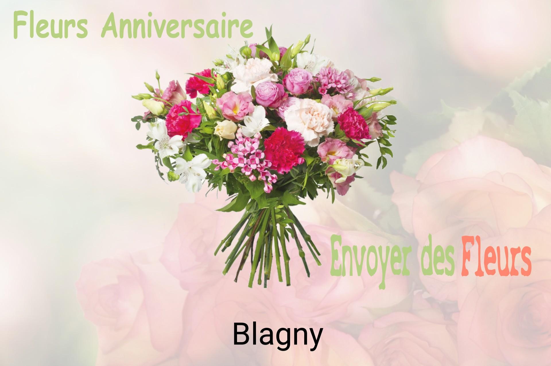 Bouquet de fleurs d’anniversaire livré à Blagny