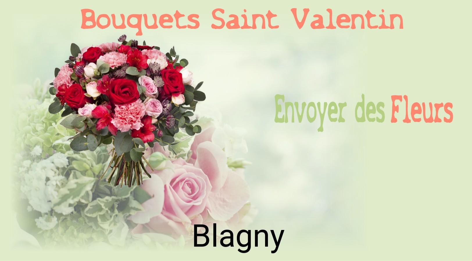 Roses de Saint-Valentin livrées à Blagny